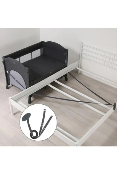 YOYKO Exclusive Comfort 8 In 1 Park Yatak Oyun Parkı Koyu Gri 70 X 110 Cm - 3