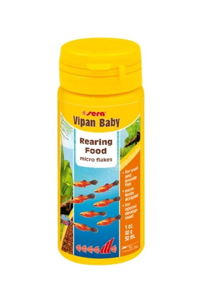 Sera Vipan Baby Nature 50 Ml 30 Gr Yavru Balık Yemi