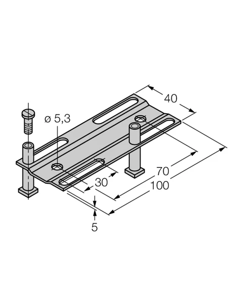 Turck 69429 JS025/037 Ayar Çubuğu Aksesuar ürün görseli
