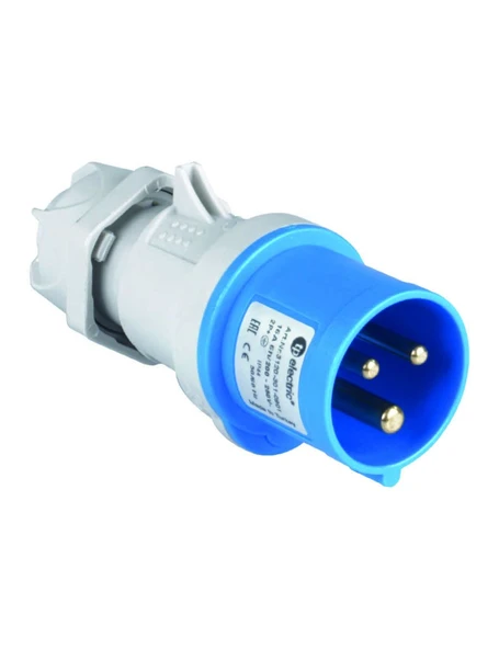Tp Electric 3124-301-0901 3X32A IP44-Düz Fiş (Pasolu) ürün görseli 1