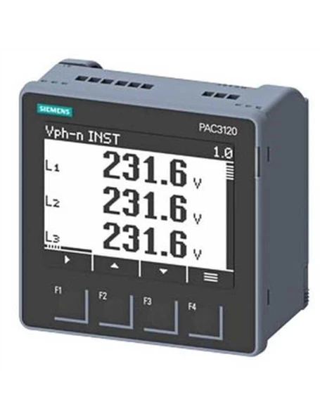Siemens 7Km3120-1Ba01-1Ea0 Sentron Pac3120 Enerji Analizörü (22-65V Dc /) - 1