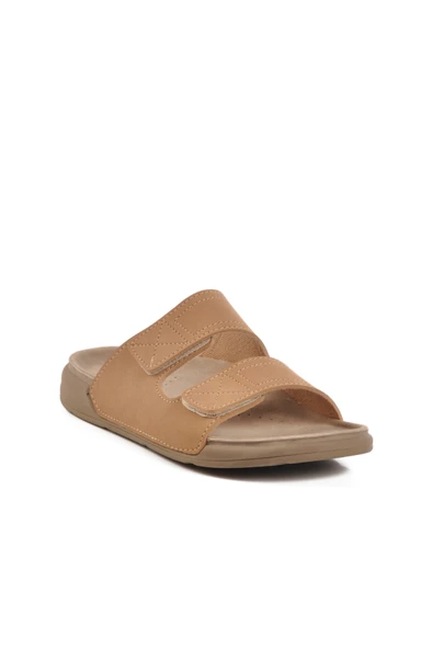 Ayakmod Camel Cırtlı Anatomik Erkek Terlik 115.002 M - 3