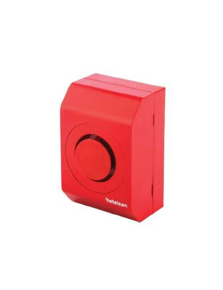 Netelsan M.U.YAN.00028 Analog Adresli Flasorlu Yangin Alarm Sireni - 1