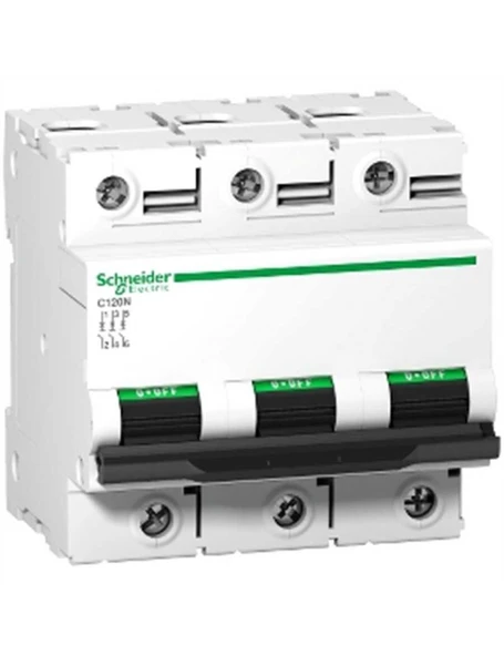Schneider A9N18365 C120N - Devre Kesici - 3P - 80A - C Eğrisi - 1