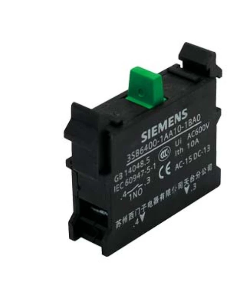 Siemens 3Sb6400-1Aa10-1Ca0 1Nc Kontak Bloğu ürün görseli 1