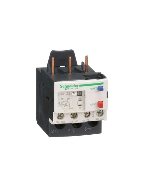 Schneider LRD22 Termik Röle,1No-1Nc,16-24 A ürün görseli