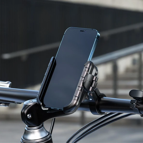 MRT Road Titreşim Modüllü Motosiklet Telefon Tutucu - 2