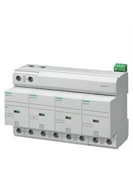 Siemens 5Sd7414 1 B Sınıfı 4 Kutuplu Tt Ve Tn S Sistemleri İçin Yıldırıma Karşı Koruyucu Parafudr ürün görseli