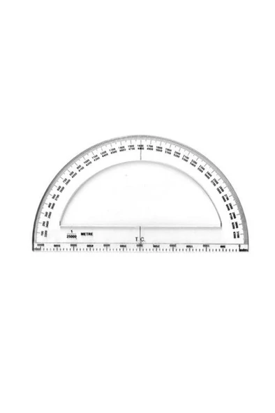 Single Sword Profesyonel Minkale Harita Ölçüm Cetvel Seti Askeri Minkale Seti - 3