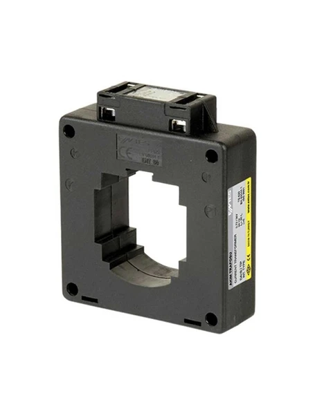 M4552 ENT.A60 750/5 Mühürlü Akım Trafosu Primer Akım 750A Sekonder Akım 5A Nominal Güç 10VA Sınıf 0,5 Bara Ölçüsü 60x30mm - 1