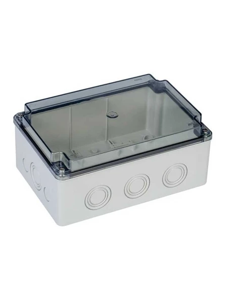 Mete Enerji 40204007 140X210X90 Termoplastik Buat Seffaf Kapaklı Gri ürün görseli