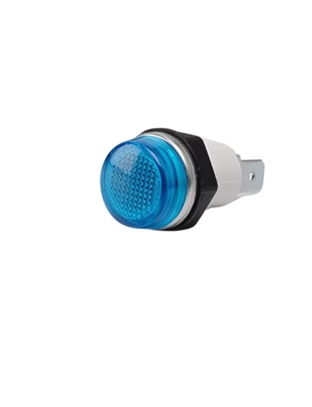 Emas S140NM S Serisi Plastik 230V AC Mavi 14 mm Sinyal - 1