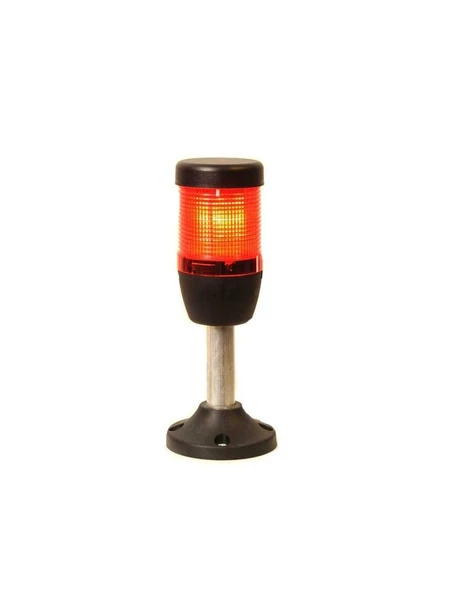 Emas IK51L220XM03 K Serisi Tek Katlı 220V AC 100mm Borulu Plastik Ayaklı LED Kolon 50mm - 1