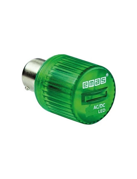 Emas Ikml024Y 24V Yeşil Led - 1