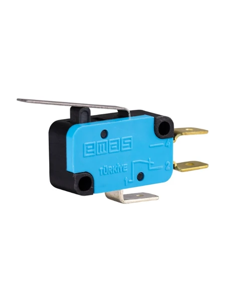 Emas MK1KIM2 Metal Orta Kollu 1CO MK1 Serisi Mikro Switch - 1