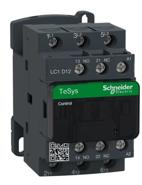 Schneider LC1D12B7 5,5 Kw 12A 24V Ac 1 No 1 Nc Tesys D Kontaktör - 1