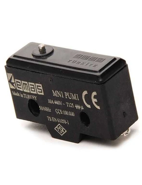 Emas MN1PUM1 Metal İnce Pimli 1CO MN1 Serisi Plastik Mini Switch - 1