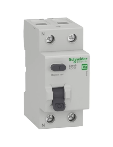 Schneider EZ9R33263 Monofaze 63 A 30 Ma Kaçak Akım Koruma Rölesi Easy9 ürün görseli