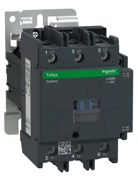 Schneider LC1D95BD 45 Kw 95A 24V Dc 1 No 1 Nc Tesys D Kontaktör