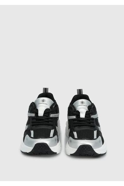 Lumberjack PENTAGON 5FX 101939241 Kadın Spor Ayakkabı Siyah Gümüş 36-40 - Resim 3