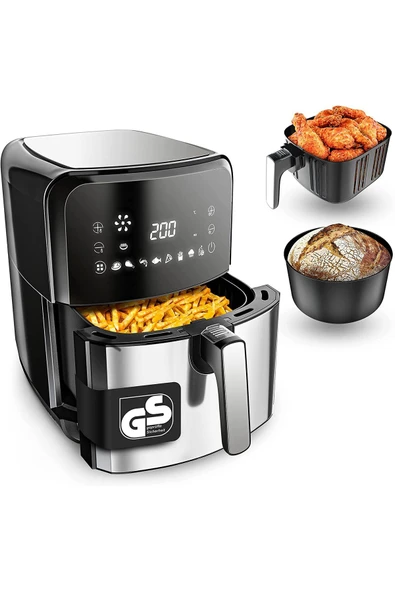 Vandenberg Airfryer 5.5 lt Yağsız Fritöz ürün görseli 1