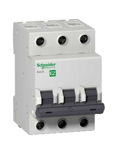 Schneider EZ9F43325 3 Faz 25 A C Tipi 3 Ka Easy 9 Otomatik Sigorta - 1