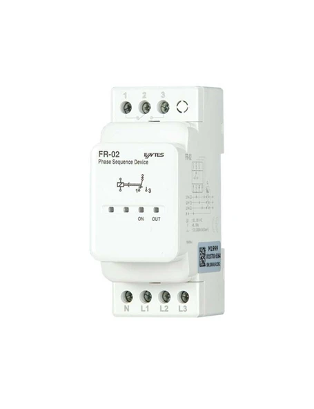 ENTES M3559 FR-02 Motor (Faz Sıralı) Koruma Rölesi 1C/O Kontak - 1