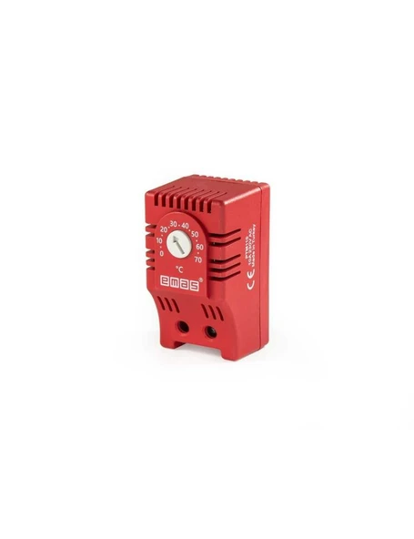 Emas PTM110 1NC Tekli Kırmızı PTM Serisi Termostat ürün görseli