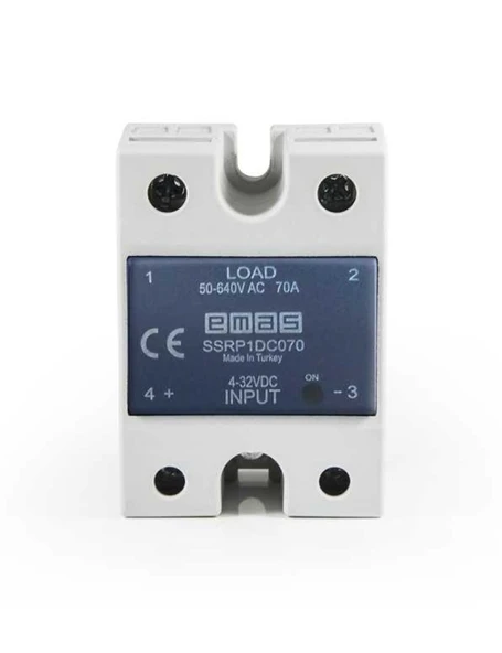 Emas SSRP1DC070 SSR Serisi 50-640V 70A Solid State Röle