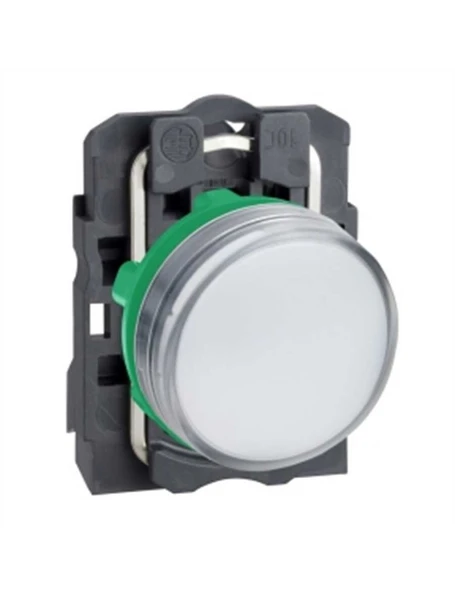 Schneider XB5AVB1 22 mm Ledli Beyaz Sinyal Lambası 24V ürün görseli