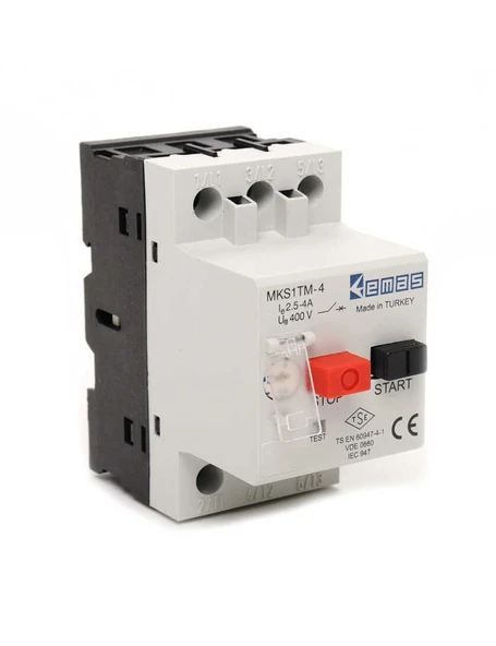Emas MKS1TM-4 2,50-4,00A MKS Motor Koruma Şalteri ürün görseli
