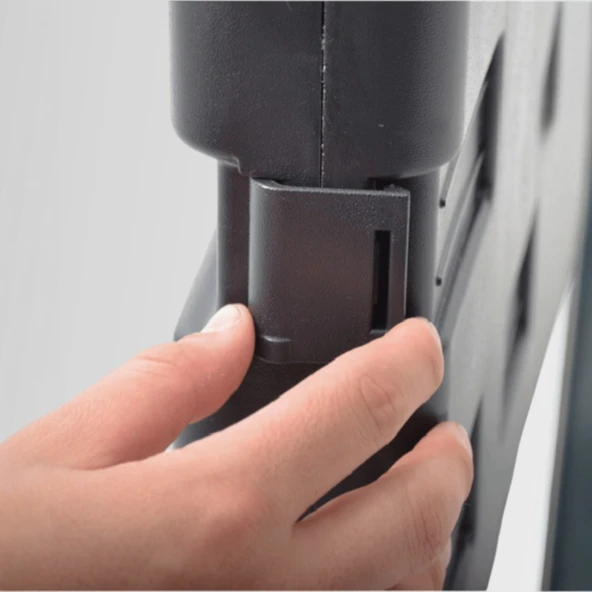 Nurgaz Katlanır Tekerlekli Kamp Kasası Siyah NGC139 - 3