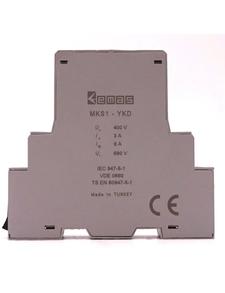 Emas MKS1-YKD01 MKS1 Yardımcı Kontağı Stop Start Tarafı ürün görseli