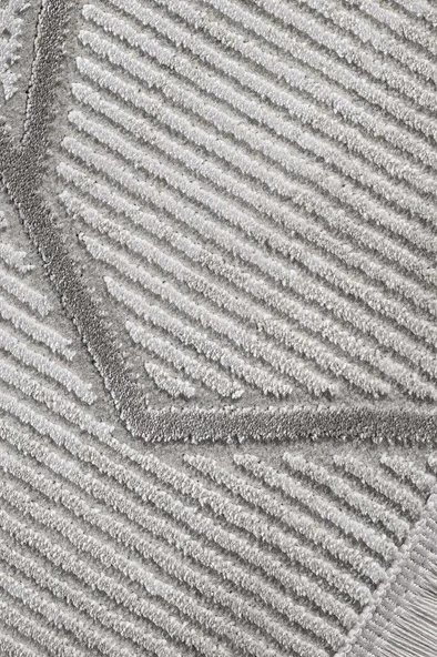 Gümüşsuyu Halı Tierra 15169 Gri 160x230 - 2