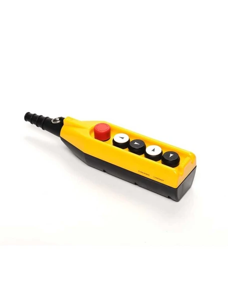 Emas PV5E30B22 PV Serisi 5li Tek Hızlı 1NC Acil Stoplu Vinç Kumanda Kutusu ürün görseli 1