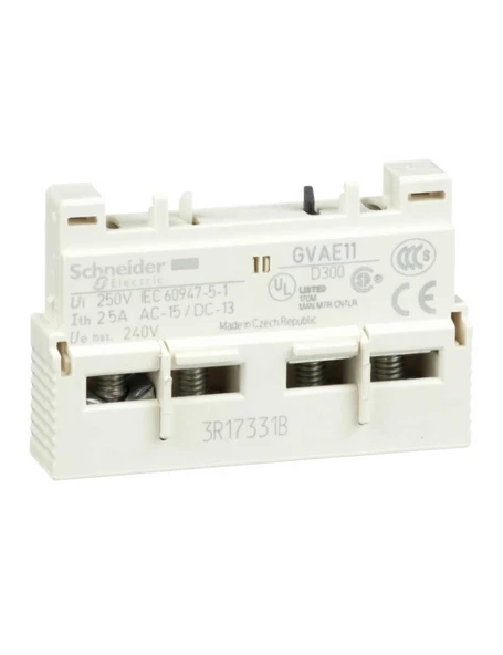 Schneider GVAE11 Yardımcı Kontak 1Nk- 1Na Öne Takılan ürün görseli 1