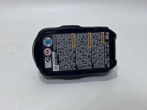 Ryobi 18V 1.5Ah Li-ion Akü P102 2.El - Resim 4