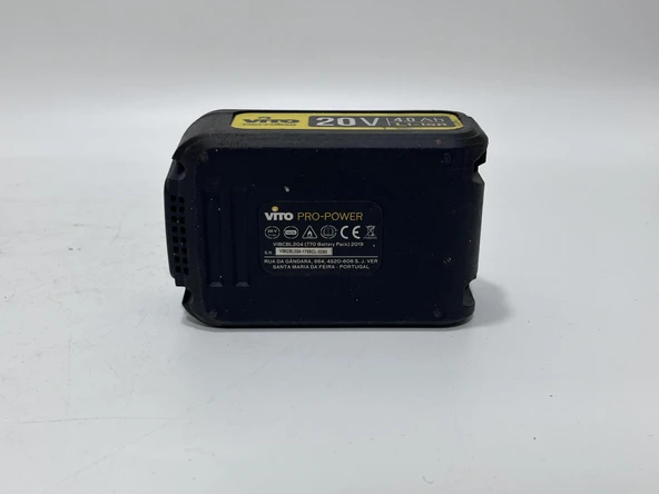 Vito Pro-Power 20V 4.0Ah Li-ion Akü VIBCBL204 2.El - Resim 6