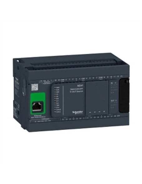 Schneider Tm241Cec24T M241 Plc 14 / 10 T Kontrolör 24 Gç ürün görseli 1