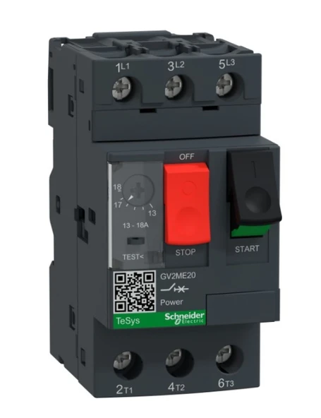 Schneider GV2ME20 Motor Koruma Şalteri 13-18A