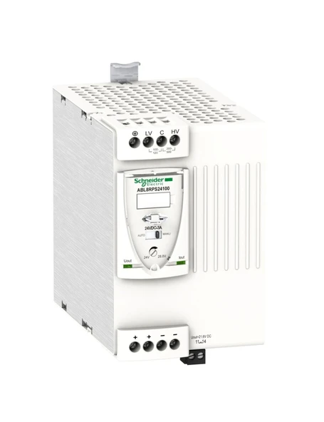 Schneider ABL8RPS24100 Düzenlenmiş Smps-1 Veya 2 Fazlı-100-500 V-24 V-10 A