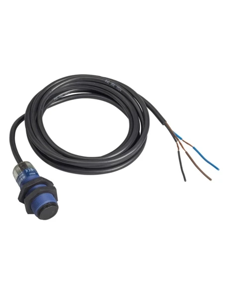 Telemecanique XUB1APANL2 Fotoelektrik Sensör XUB - Reflex - Sn 4m - 12..24VDC - Kablo 2m M18 ürün görseli