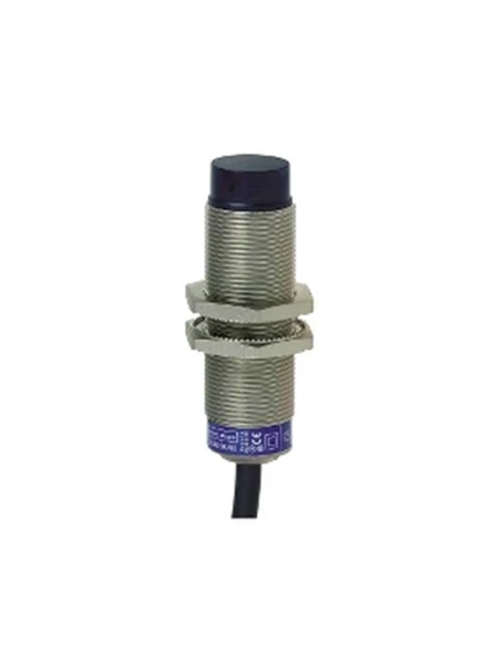 Telemecanique XS618B4PAL2 Endüktif Sensör XS6 M18 - U60mm - Pirinç - Sn12mm - 12..48VDC - Kablo 2m