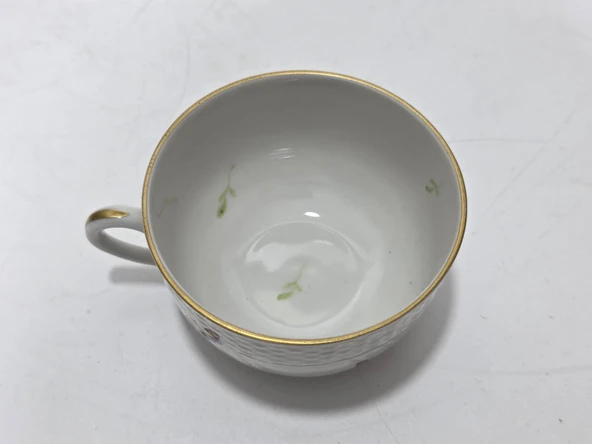 Herend 1726-2 El Boyama Porselen Çay Fincanı - 5