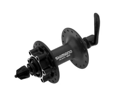 Front Hub 100/32 Black HB-M475 Deore DB (6-Bolt)