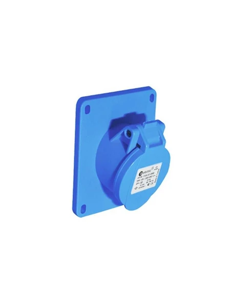 Tp Electric 3120 309 0900 3X16A IP44 Makine Prizi (Eğik) ürün görseli 1