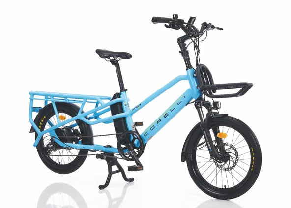 CORELLİ XTRA S 20 JANT ELEKTRİKLİ CARGO BİSİKLETİ ürün görseli