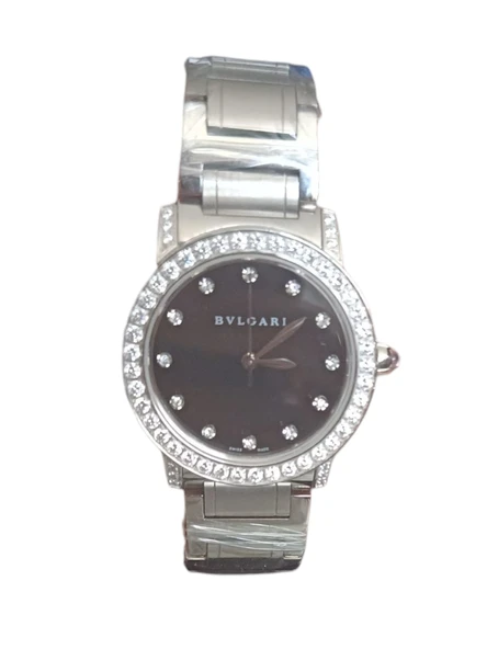 Bvlgari Saat, 33MM Sedef Saat, Bvlgari Sedef Otomatik Kadın Saati Model BBL33WSD, Kadın Kol Saati