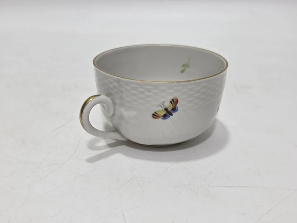 Herend 1726-2 El Boyama Porselen Çay Fincanı - 4