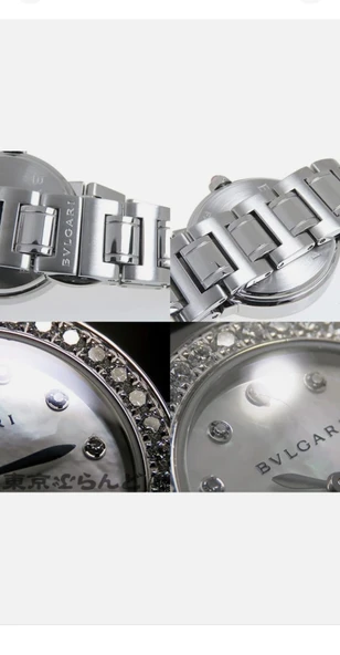 Bvlgari Saat, 33MM Sedef Saat, Bvlgari Sedef Otomatik Kadın Saati Model BBL33WSD, Kadın Kol Saati - 5